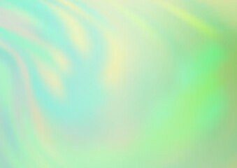 Light Green vector glossy abstract background.