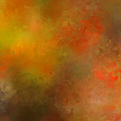 Strokes of paint. 2D Illustration. Brushed Painted Abstract Background. Brush stroked painting. Modern art.