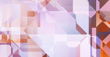 Fototapeta premium Trendy geometric abstract background in minimalistic flat style with dynamic composition.