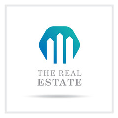 Real Estate Logo | Home Property Logo | Residence Building Logo