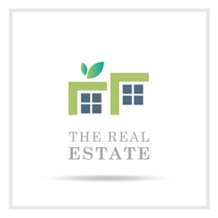 Real Estate Logo | Home Property Logo | Residence Building Logo