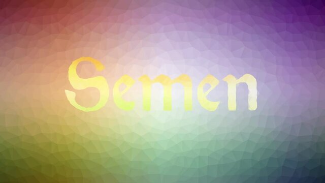 Semen dissolving weird tessellated looping pulsing polygons