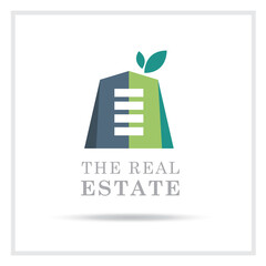 Real Estate Logo | Home Property Logo | Residence Building Logo