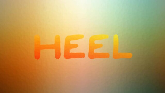 Heel appearing strange tessellating looping animated polygons