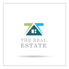 Real Estate Logo | Home Property Logo | Residence Building Logo