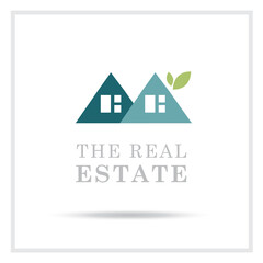 Real Estate Logo | Home Property Logo | Residence Building Logo