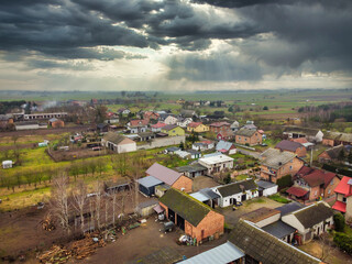 A small village in central Poland.