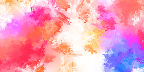 Brushed Painted Abstract Background. Brush stroked painting. Strokes of paint. 2D Illustration.