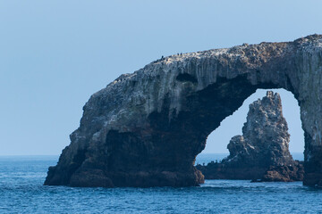 Fototapeta na wymiar Anacapa Island, Channel Islands National Park, California, Usa, America