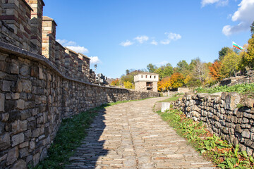 Fototapeta na wymiar medieval stronghold Tsarevets, Veliko Tarnovo, Bulgaria