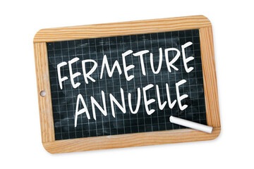 Fototapeta premium Fermeture annuelle