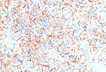 Light Orange vector texture with colored lines.