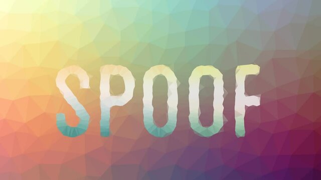 Spoof Appearing Techno Tessellated Looping Pulsing Triangles