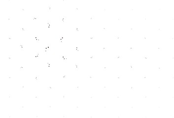 Light Red vector pattern in polygonal style with circles.