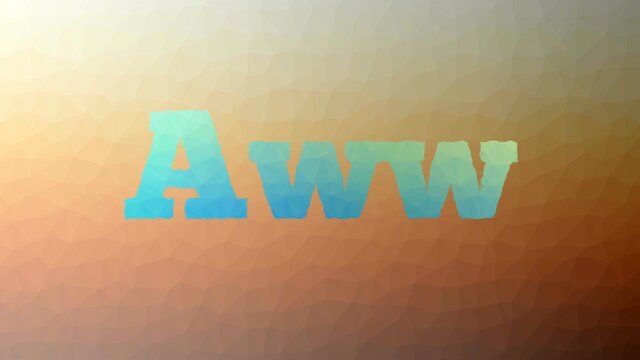 Aww Appearing Technological Tessellating Looping Pulsing Triangles