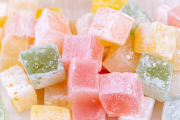 Traditional delicious Turkish delight