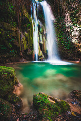Fototapeta na wymiar Wasserfall in der Karibik