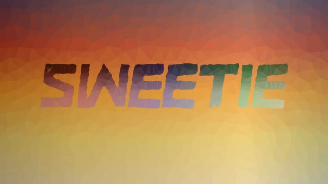 Sweetie Appearing Interesting Tessellating Looping Moving Triangles