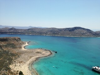 view of the sea and mountains