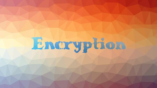 Encryption Fade Interesting Tessellating Looping Moving Triangles