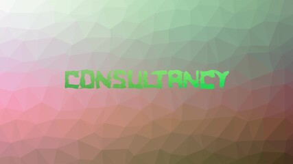 Consultancy Fade Techno Tessellated Looping Animated Polygons