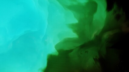 nebula gas cloud in deep outer space, Science fiction illustrarion, colorful space background with stars 3d render

