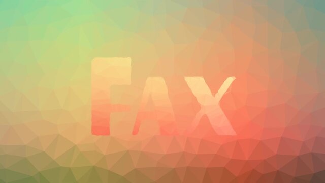 Fax fade weird tessellating looping animated triangles