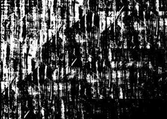 Rough black and white texture vector. Distressed overlay texture. Grunge background. Abstract textured effect. Vector Illustration. Black isolated on white background. EPS10