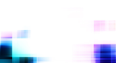 Geometric multicolored intersecting lines. Graphic illustration of digital technology. Abstract background.