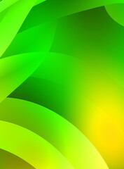 Abstract background with colorful gradient. Vibrant graphic wallpaper with stripes design. Fluid 2D illustration of modern movement.