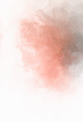 Watercolor painted background. Abstract Illustration wallpaper. Brush stroked painting. 2D Illustration.