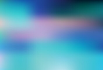 Light BLUE vector blurred bright texture.