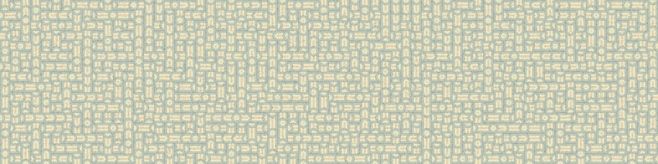 Fototapeta premium Abstract Geometric Pattern generative computational art illustration