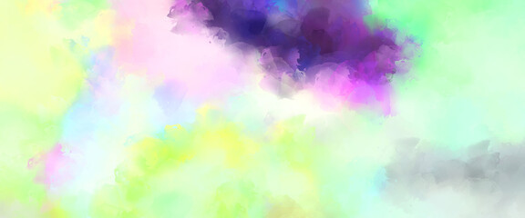 Artistic vibrant and colorful wallpaper.Brushed Painted Abstract Background. Brush stroked painting.