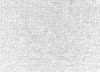 Vector fabric texture. Distressed texture of weaving fabric. Grunge background. Abstract halftone vector illustration. Overlay to create interesting effect and depth. Black isolated on white. EPS10.