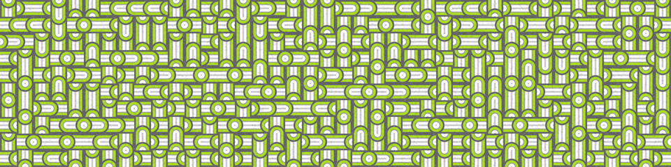 Abstract Geometric Pattern generative computational art illustration