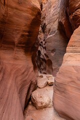 Beautiful landscape around Buckskin Gulch slot canyon