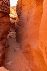 Beautiful landscape around Buckskin Gulch slot canyon