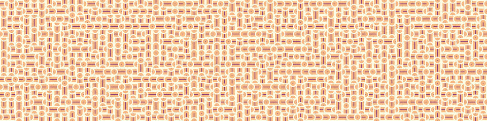 Fototapeta premium Abstract Geometric Pattern generative computational art illustration