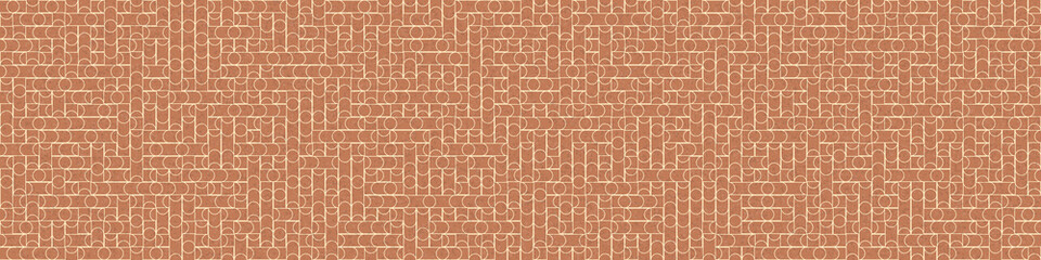 Abstract Geometric Pattern generative computational art illustration