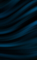 Colorful smooth lines on black background. Liquid and fluid vibrant color waves flowing in the dark. Graphic illustration for wallpaper, banner, background, card, book, cover, poster, banner, brochure