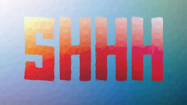 Shhh Fade Weird Tessellating Looping Pulsing Triangles