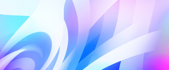 Abstract background with colorful gradient. Vibrant graphic wallpaper with stripes design. Fluid 2D illustration of modern movement.