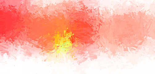 Brushed Painted Abstract Background. Brush stroked painting. Artistic vibrant and colorful wallpaper..