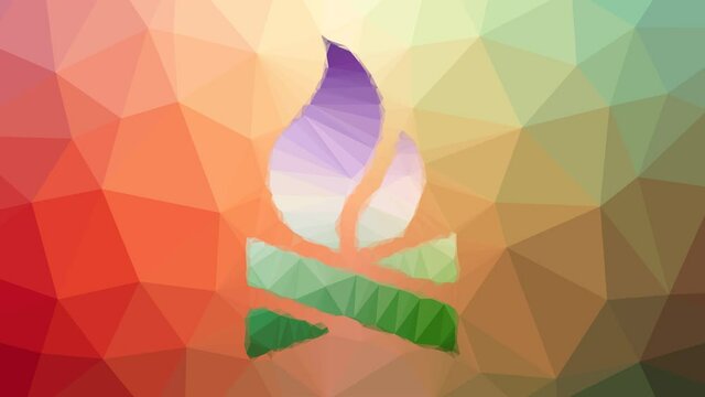 fire alt fade weird tessellation looping moving polygons