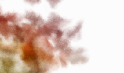 Watercolor painted background. Abstract Illustration wallpaper. Brush stroked painting. 2D Illustration.