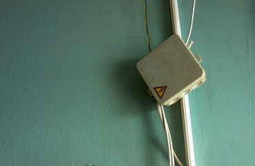 Electric box with wire, electrical problems