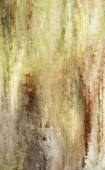 Modern art. Colorful contemporary artwork. Color strokes of paint. Brushstrokes on abstract background. Brush painting. Unique wall art.