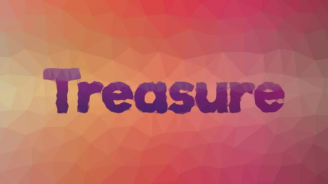 Treasure fade weird tessellated looping pulsing polygons