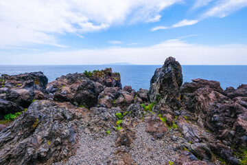 静岡県伊東市の城ケ崎海岸